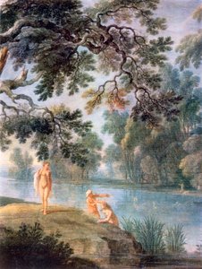 Nymphes se baignant (détail), vers 1620-1652