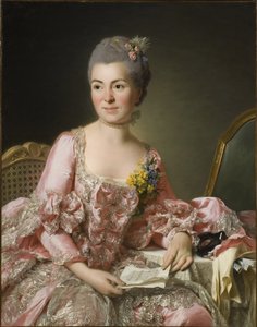 Portrait de Marie-Suzanne Giroust, Madame Roslin 1734-1772, 1770 - Alexander Roslin