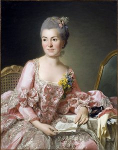 Portrait de Marie Suzanne Giroust, Madame Roslin - Alexander Roslin