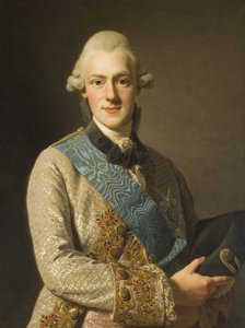 Suédois : Fredrik Adolf, 1750-1803, Prince de Suède, frère de Gustav III Duc Fredrik Adolf, frère de Gustav III - Alexander Roslin
