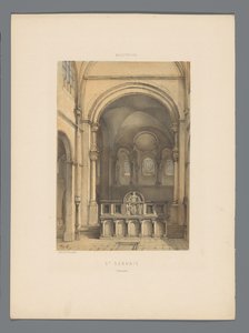 Intérieur de la basilique Saint-Servais à Maastricht