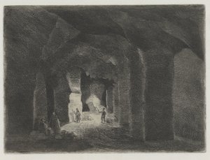 Système de tunnels souterrains dans le Sint Pietersberg à Maastricht - Alexander Schaepkens