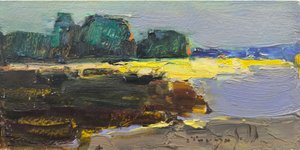 Paysage abstrait éclatant - Alexander Shandor