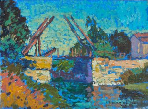 Le pont animé du canal