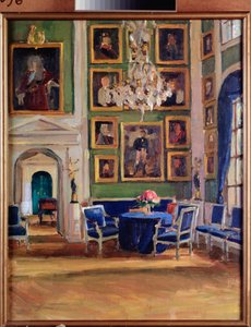 Dans une salle de réception
