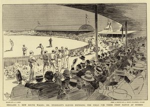 Angleterre contre Nouvelle-Galles du Sud; l