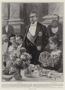 Le banquet des Devoniens à Londres, Sir Redvers Buller, le président, parlant