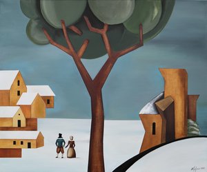 Un village paisible en hiver - Alexander Trifonov