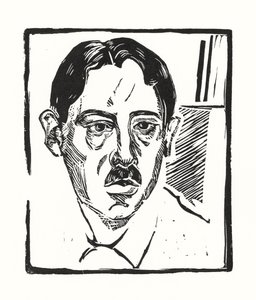 Autoportrait, 1919 - Alexander Vasilyevich Shevchenko