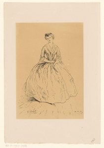 Jeune femme amoureuse Brechje - Alexander Ver Huell