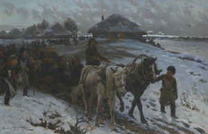 Partir pour la chasse, 1915