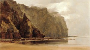 Les falaises de Minaum, île d