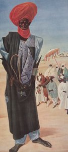 Magemma, chef des cavaliers du Sultan Sery ussa de Maradi, territoire du Niger - Alexander Yakovlev