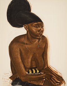 Uru, la Mangbeou (Niangara) Haut Ouelle, de Dessins et Peintures d