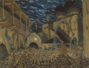 Décor de scène pour l