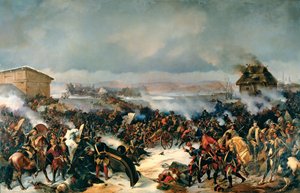 La bataille de Narva, le 19 novembre 1700 - Alexander von Kotzebue