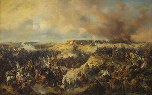 La bataille de Kunersdorf le 12 août 1759, 1848 - Alexander von Kotzebue