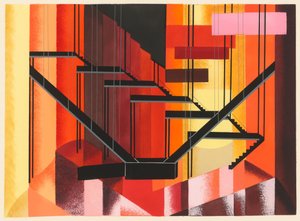 Décor de théâtre - Alexandra Alexandrowna Exter