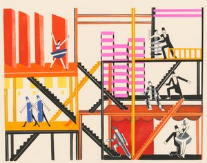 Décor de théâtre du portfolio Décors de Théâtre, 1930