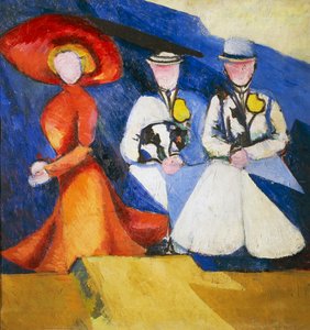 Trois figures féminines
