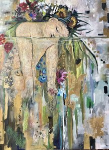 Déesse des fleurs flottantes - Alexandra Higgins