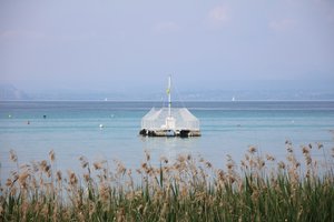 calme au lac