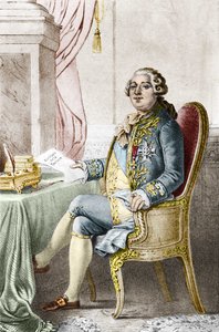 Portrait de Louis XVI (1754-1793), roi de France - Alexandre (after) Lacauchie