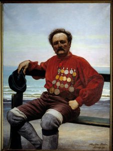 Portrait du sauveteur Onésime Frébourg (1853-1923) - Alexandre Bertin