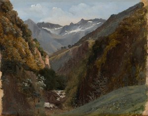 Vallée alpine dans les Alpes bernoises