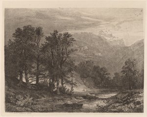 Ruisseau de montagne - Alexandre Calame
