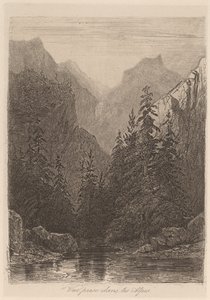 Vue prise dans les Alpes - Alexandre Calame