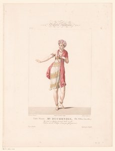 Portrait de Mme Duchenois dans le rôle d