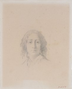 Portrait de George Sand - Alexandre Damien Manceau