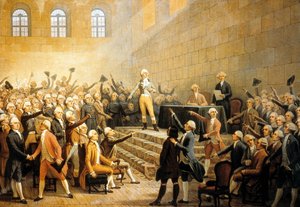 Assemblée des notables du Dauphiné, France, le 21 juillet - Alexandre Debelle