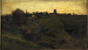 Vue de Montmartre, côté nord-ouest - Alexandre Defaux