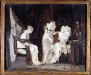 Napoléon avec le roi de Rome - Alexandre Evariste Fragonard