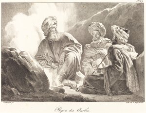 Repos des Arabes - Alexandre Evariste Fragonard