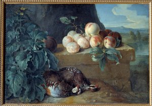 Pêches et perdrix - Alexandre Francois Desportes