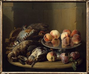 Nature morte, gibier et épingles - Alexandre Francois Desportes