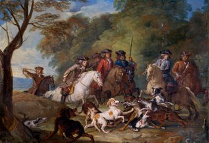 Étude pour La Chasse au loup