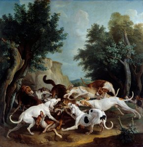 Chasse au loup - Alexandre Francois Desportes