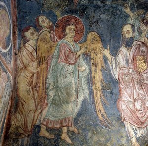 Ange, fresque dans l