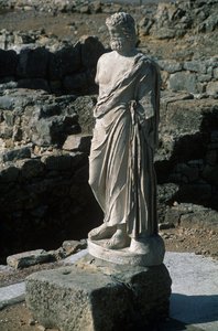 Espagne, Catalogne, La Escala, Ampurias grecque, Statue d