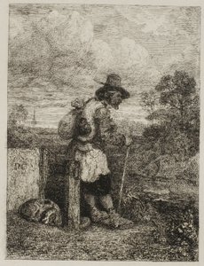 Mendiant - Alexandre Gabriel Decamps