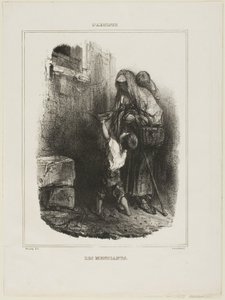 Mendiants - Alexandre Gabriel Decamps