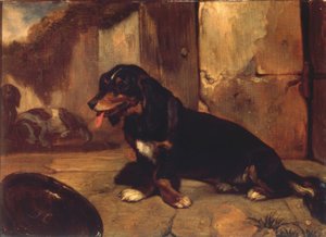 Chien basset - Alexandre Gabriel Decamps