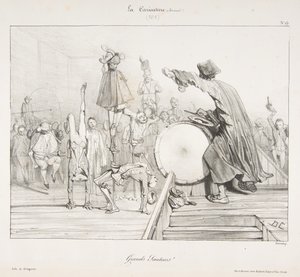 Grands Sauteurs!, de La Caricature - Alexandre Gabriel Decamps