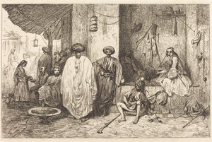 Le corps de garde - Alexandre Gabriel Decamps