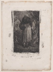 Vieille mendiante - Alexandre Gabriel Decamps
