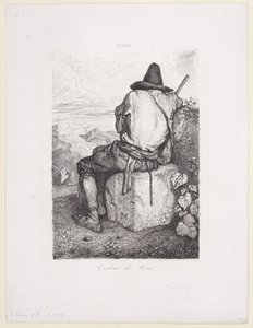 Gardien de porcs, 1843 - Alexandre Gabriel Decamps